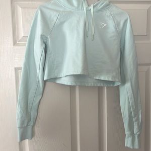 gym shark cropped hoodie.
